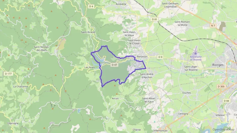 Maison 100 m² trois pièces à vendre à Renaison