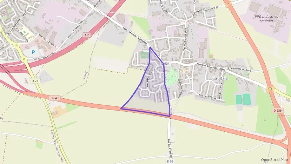 Maison 81 m² cinq pièces à vendre à Saultain