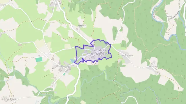 Maison 102 m² quatre pièces à vendre à Saint-André-de-Chalencon