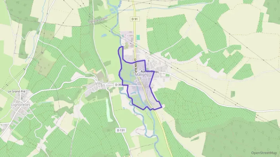 Maison 124 m² quatre pièces à vendre à Maligny