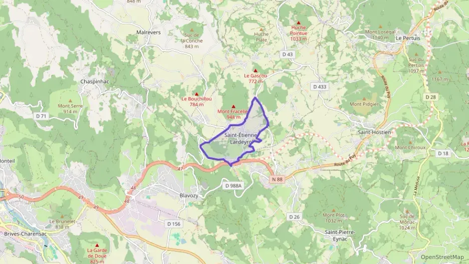 Maison 80 m² deux pieces à vendre à Saint-Étienne-Lardeyrol