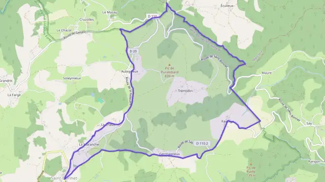 Maison 83 m² trois pièces à vendre à Saint-Bonnet-le-Courreau