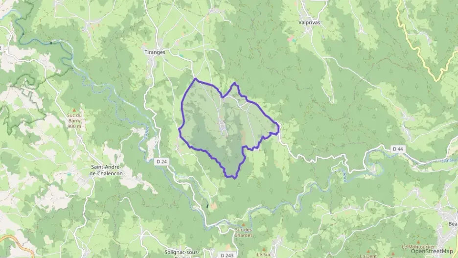 Maison 40 m² trois pièces à vendre à Tiranges