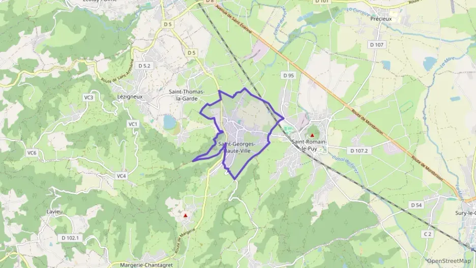 Maison 77 m² quatre pièces à vendre à Saint-Georges-Haute-Ville
