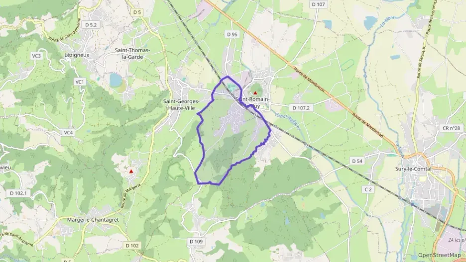 Maison 111 m² cinq pièces à vendre à Saint-Romain-le-Puy