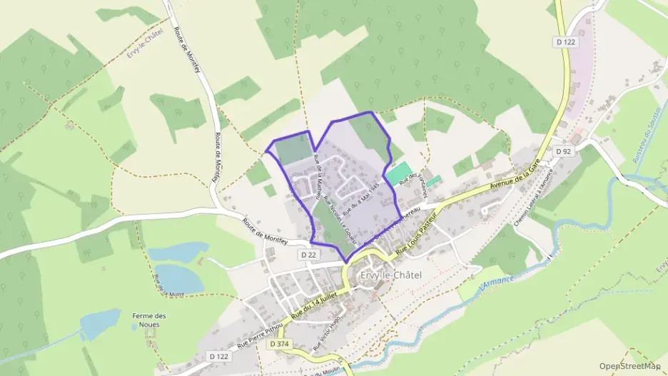 Maison 79 m² quatre pièces à vendre à Ervy-le-Châtel Maison 79 m² quatre pièces à vendre à Ervy-le-Châtel