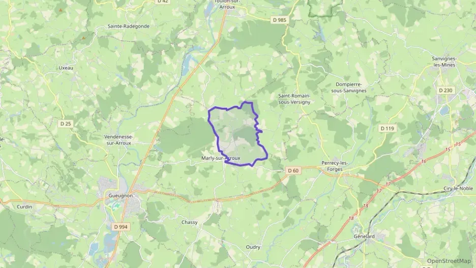 Maison 100 m² deux pieces à vendre à Marly-sur-Arroux