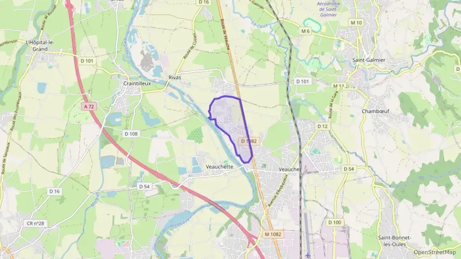 Maison 106 m² trois pièces à vendre à Veauche Maison 106 m² trois pièces à vendre à Veauche