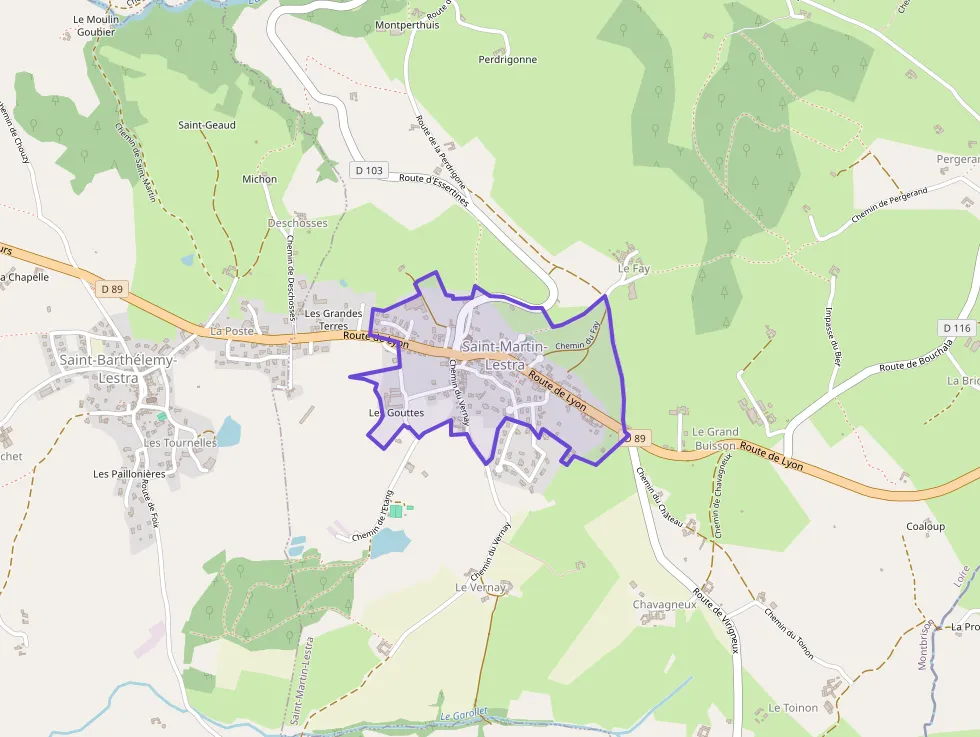 Maison 100 m² quatre pièces à vendre à Saint-Martin-Lestra