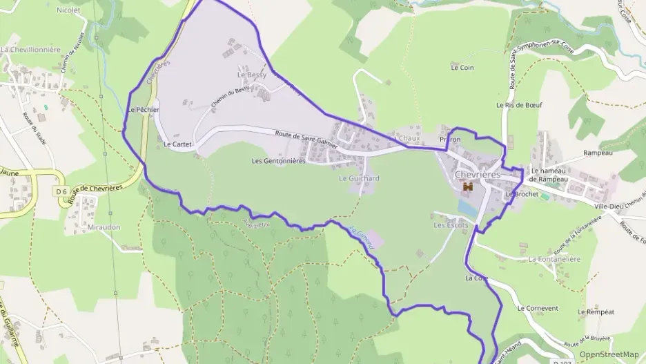 Maison 76 m² quatre pièces à vendre à Chevrières Maison 76 m² quatre pièces à vendre à Chevrières