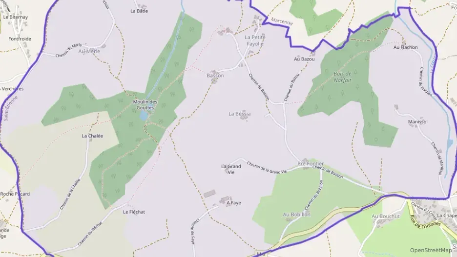 Maison 110 m² cinq pièces à vendre à Saint-Christo-en-Jarez Maison 110 m² cinq pièces à vendre à Saint-Christo-en-Jarez