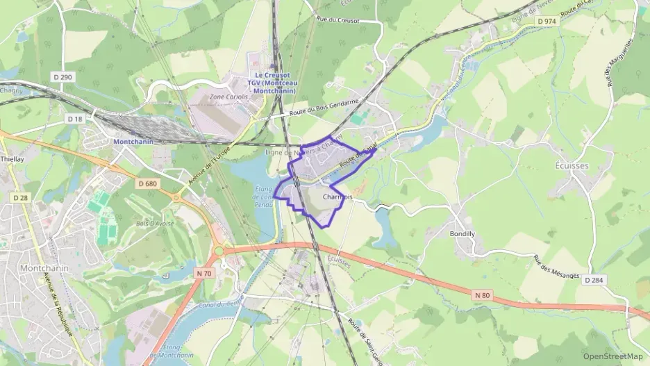 Maison 87 m² quatre pièces à vendre à Écuisses