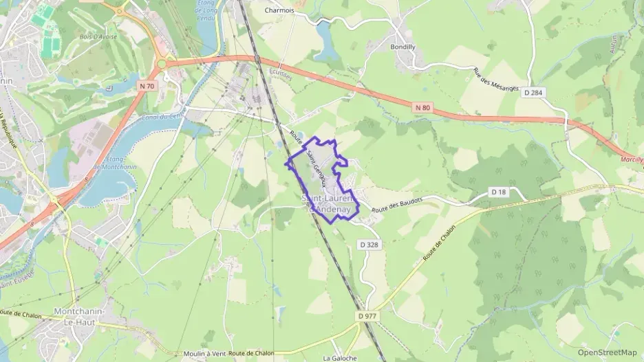 Maison 107 m² quatre pièces à vendre à Saint-Laurent-d`Andenay