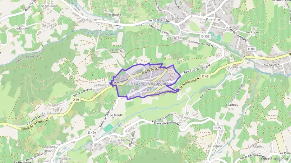 Maison 140 m² trois pièces à vendre à Vaux-en-Beaujolais