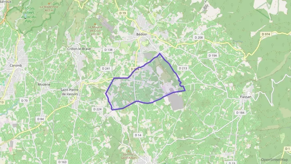 Maison 67 m² trois pièces à vendre à Bédoin Maison 67 m² trois pièces à vendre à Bédoin