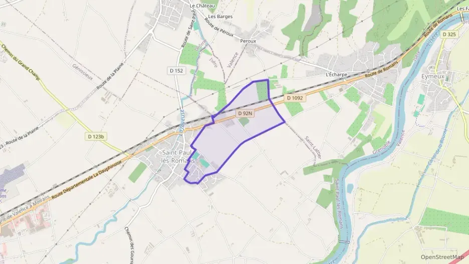 Maison 100 m² cinq pièces à vendre à Saint-Paul-lès-Romans