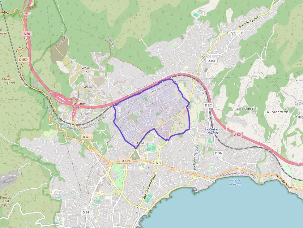 Maison 117 m² quatre pièces à vendre à La Ciotat