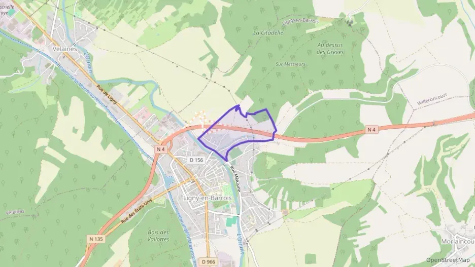 Maison 90 m² quatre pièces à vendre à Ligny-en-Barrois
