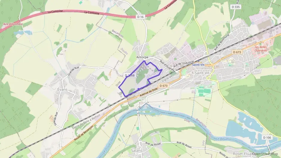 Maison 100 m² cinq pièces à vendre à Saint-Vit Maison 100 m² cinq pièces à vendre à Saint-Vit