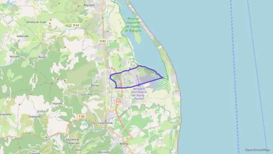 Maison 95 m² quatre pièces à vendre à Borgo Maison 95 m² quatre pièces à vendre à Borgo