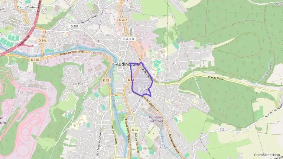 Maison 94 m² cinq pièces à vendre à Audincourt