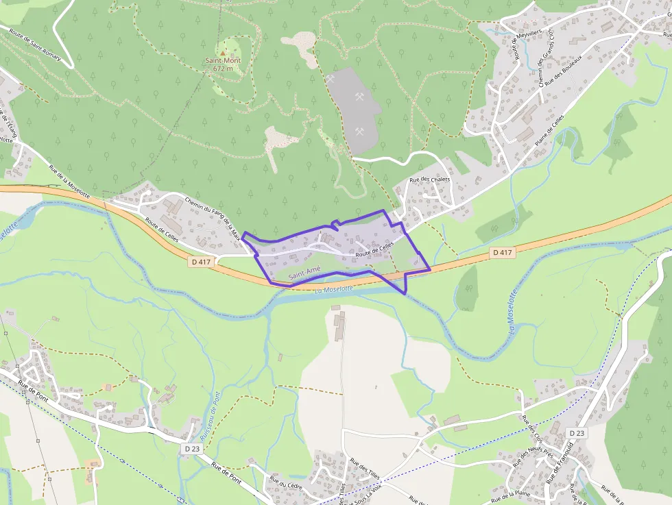 Maison 116 m² quatre pièces à vendre à Saint-Amé