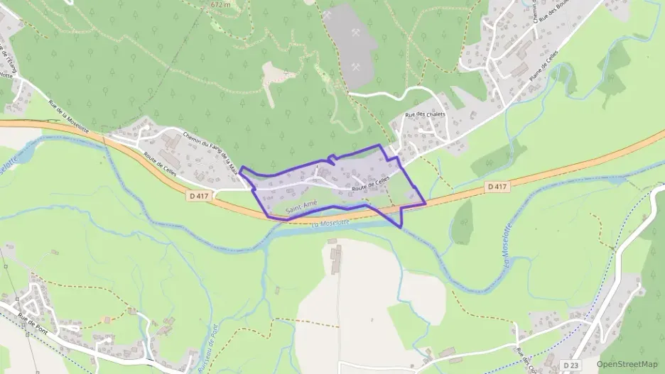 Maison 116 m² quatre pièces à vendre à Saint-Amé