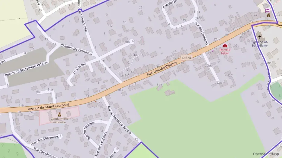 Maison 109 m² quatre pièces à vendre à Champenoux