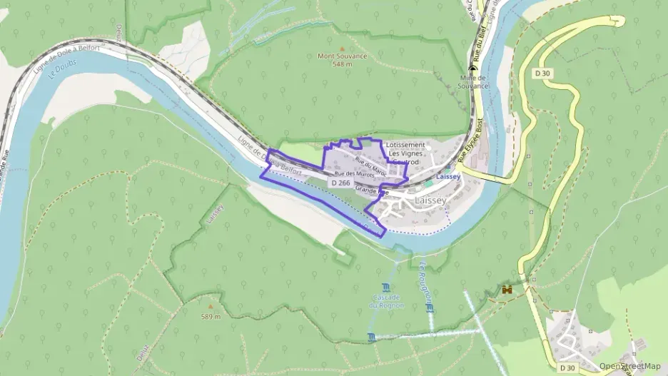 Maison 176 m² sept pièces à vendre à Laissey Maison 176 m² sept pièces à vendre à Laissey