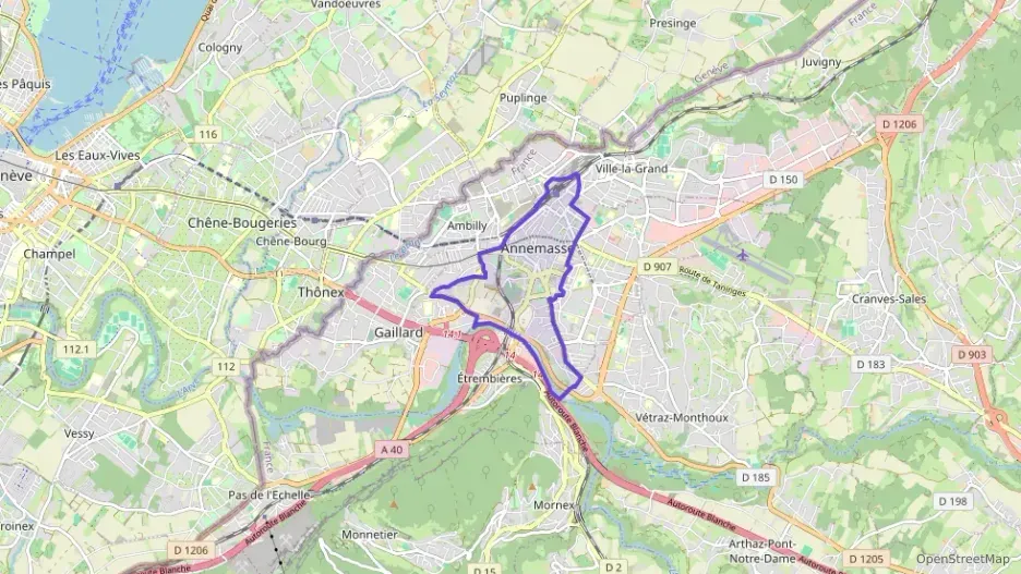Maison 111 m² quatre pièces à vendre à Annemasse