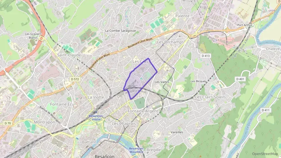 Maison 68 m² trois pièces à vendre à Besançon