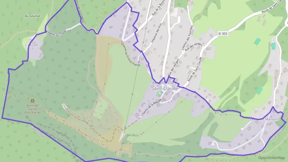 Maison 70 m² trois pièces à vendre à Avignon-lès-Saint-Claude Maison 70 m² trois pièces à vendre à Avignon-lès-Saint-Claude