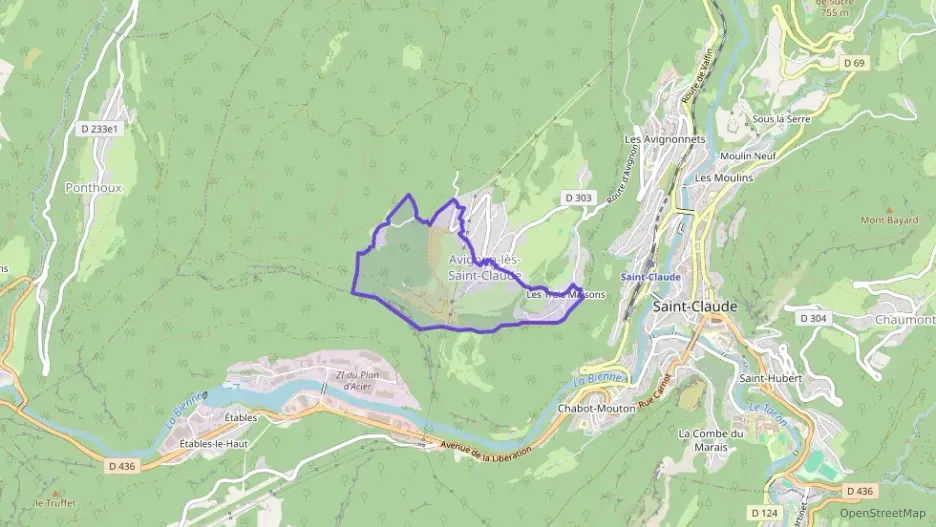 Maison 70 m² trois pièces à vendre à Avignon-lès-Saint-Claude Maison 70 m² trois pièces à vendre à Avignon-lès-Saint-Claude