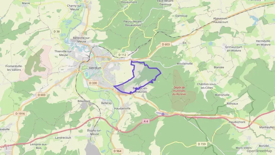 Maison 99 m² quatre pièces à vendre à Belrupt-en-Verdunois