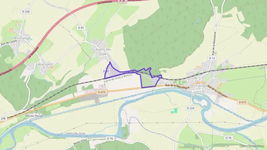 Maison 72 m² quatre pièces à vendre à Lavans-lès-Dole Maison 72 m² quatre pièces à vendre à Lavans-lès-Dole