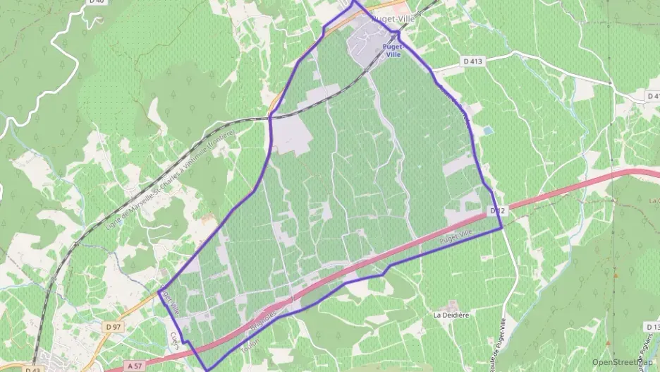 Maison 74 m² trois pièces à vendre à Puget-Ville Maison 74 m² trois pièces à vendre à Puget-Ville