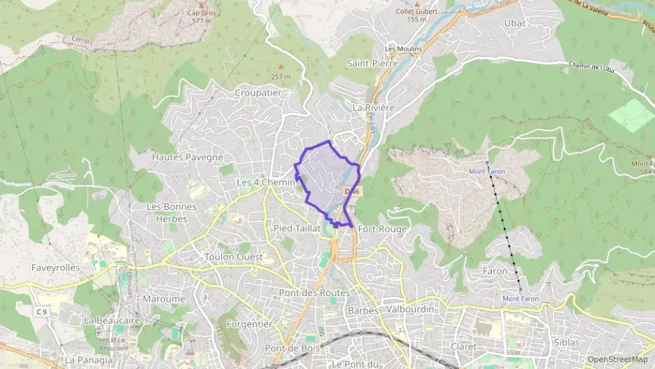 Maison 76 m² quatre pièces à vendre à Toulon