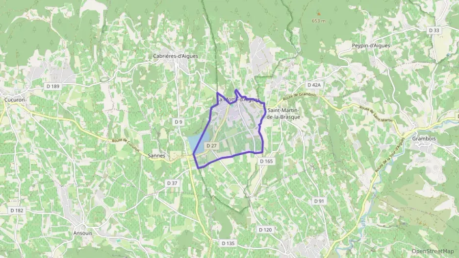 Maison 90 m² quatre pièces à vendre à La Motte-d`Aigues