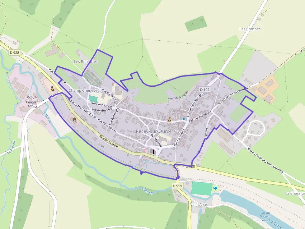 Maison 86 m² deux pieces à vendre à Recey-sur-Ource