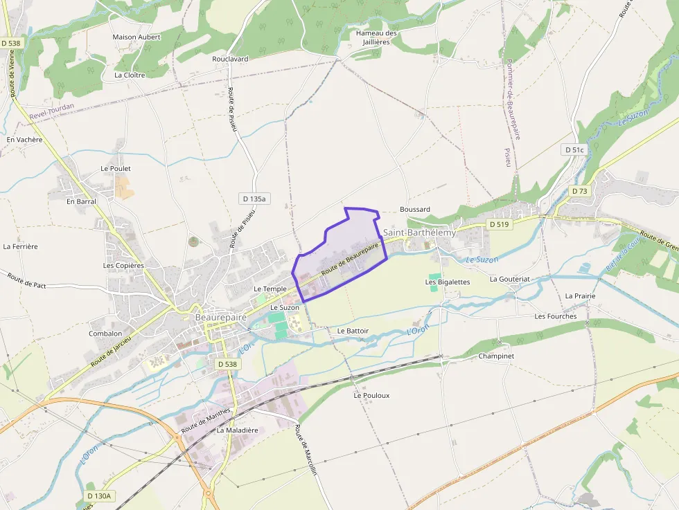 Maison 66 m² quatre pièces à vendre à Saint-Barthélemy