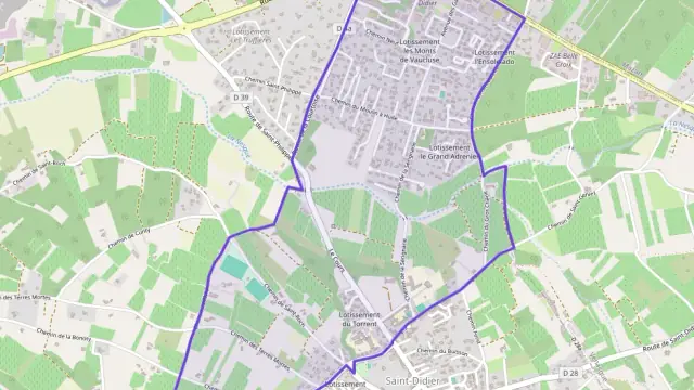 Maison 85 m² quatre pièces à vendre à Saint-Didier