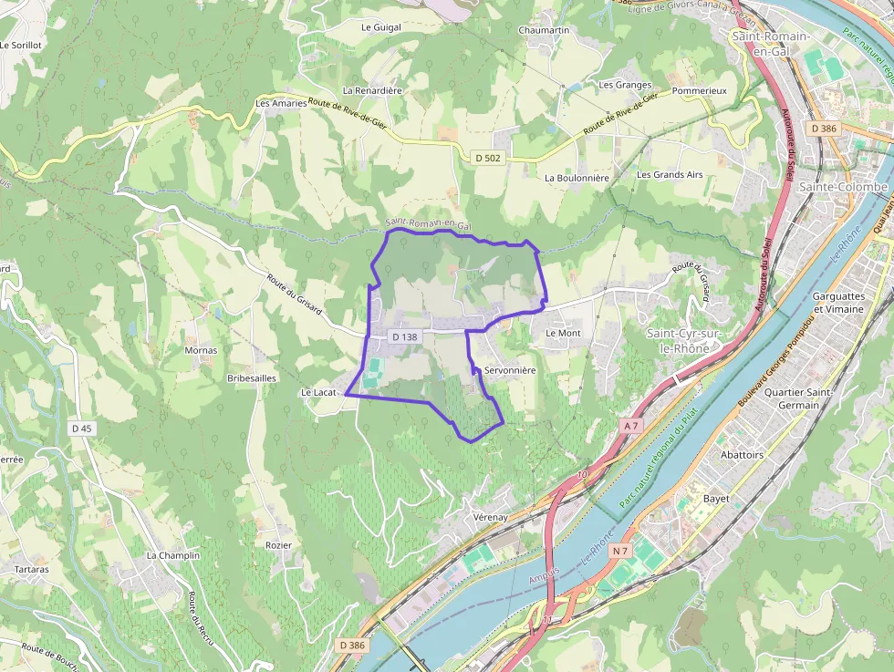 Maison 105 m² quatre pièces à vendre à Saint-Cyr-sur-le-Rhône