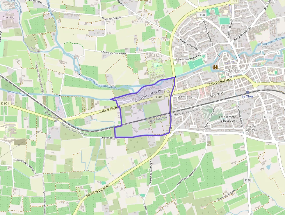 Maison 108 m² quatre pièces à vendre à Le Thor