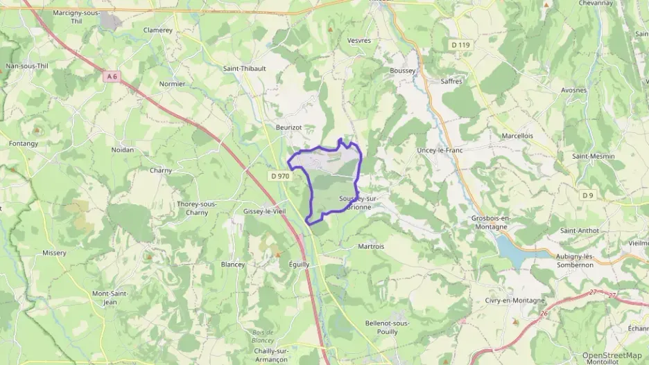 Maison 88 m² trois pièces à vendre à Soussey-sur-Brionne