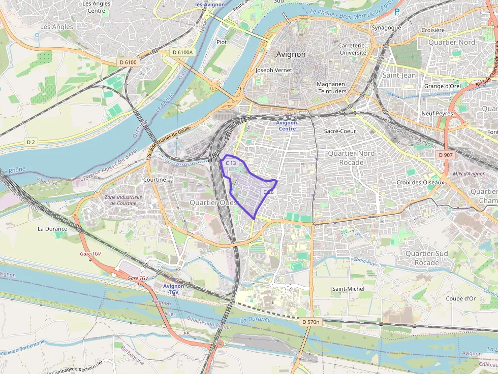 Maison 64 m² quatre pièces à vendre à Avignon