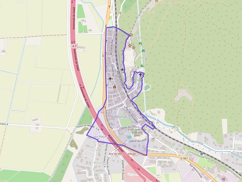 Maison 65 m² trois pièces à vendre à Mornas