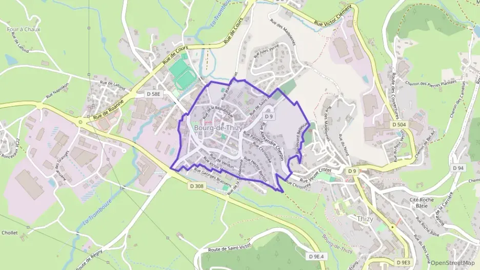 Maison 89 m² quatre pièces à vendre à Thizy-les-Bourgs