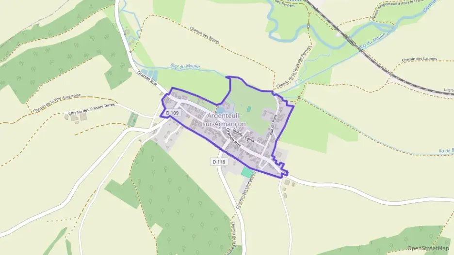 Maison 42 m² trois pièces à vendre à Argenteuil-sur-Armançon