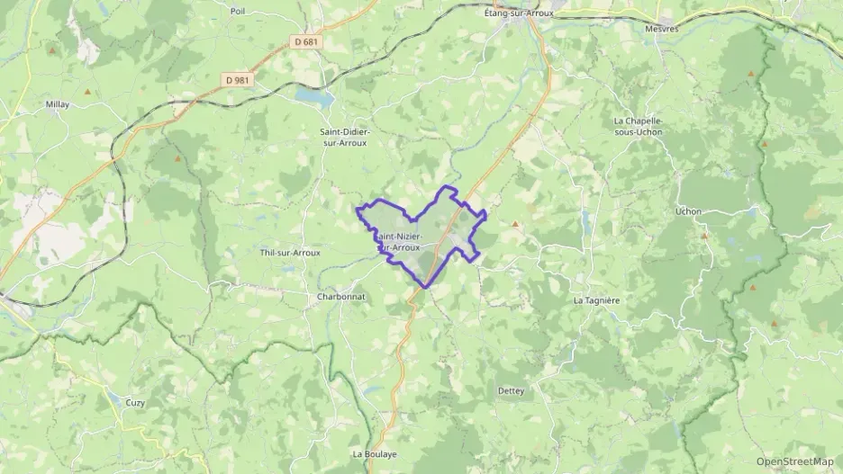 Maison 170 m² six pièces à vendre à Saint-Nizier-sur-Arroux