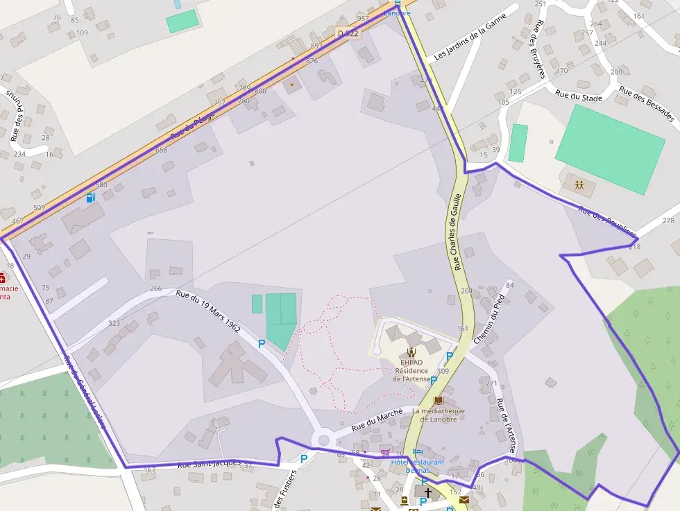 Maison 100 m² quatre pièces à vendre à Lanobre